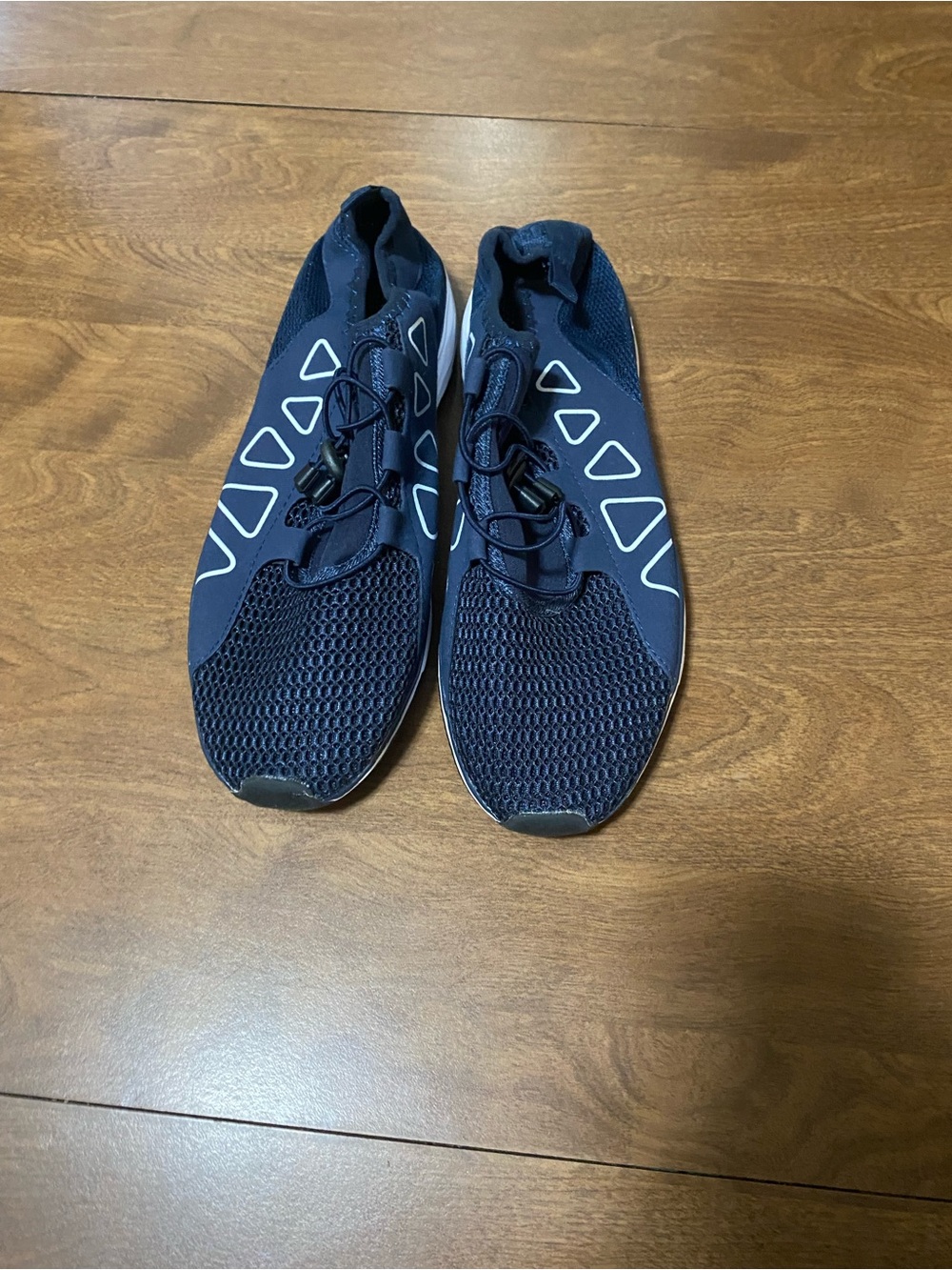 Men's Navy Water Shoes - Lightweight Slip-On Swim Shoes size 9